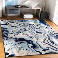 Artistic Weavers Sigrit Wavy Abstract Plush Area Rug - On Sale