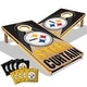 preview thumbnail 1 of 5, Pittsburgh Steelers NFL 2x4 Professional Cornhole Board Set Include Carrying Case