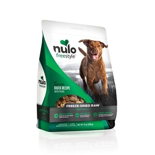 Shop Nulo Freestyle Freeze Dried Raw Grain Free Duck Dog Food 13oz