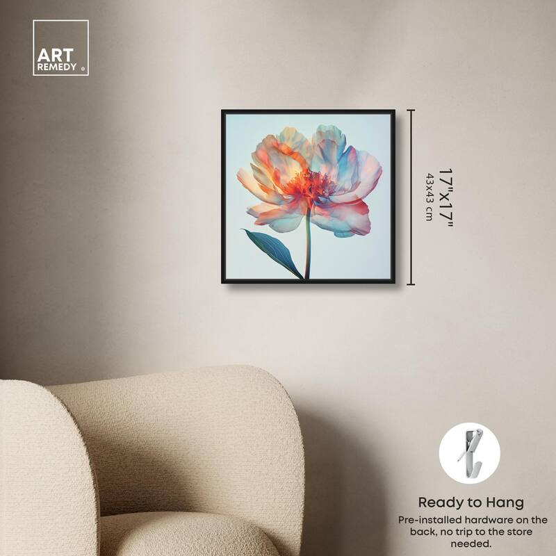 Peony Phases Canvas by Art Remedy