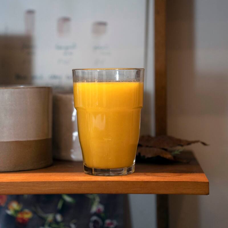 Bormioli Rocco Set of 6 Rock Bar Cooler Stackable Drink Glasses - 16.25 oz.