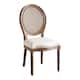 Stella Oval Back Chair - Linen