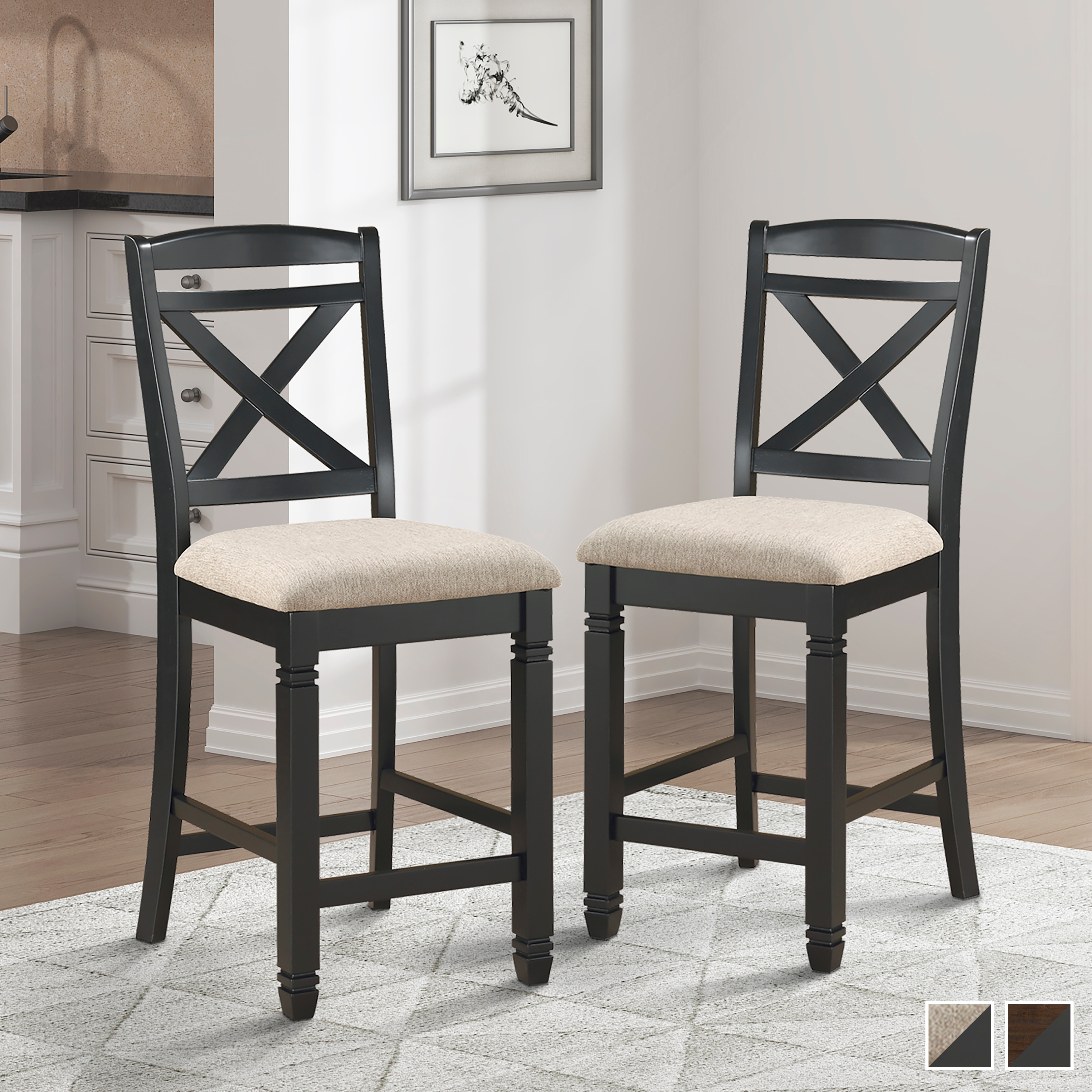 Fremont & Park Vilalba Counter Height Chair (Set of 2)