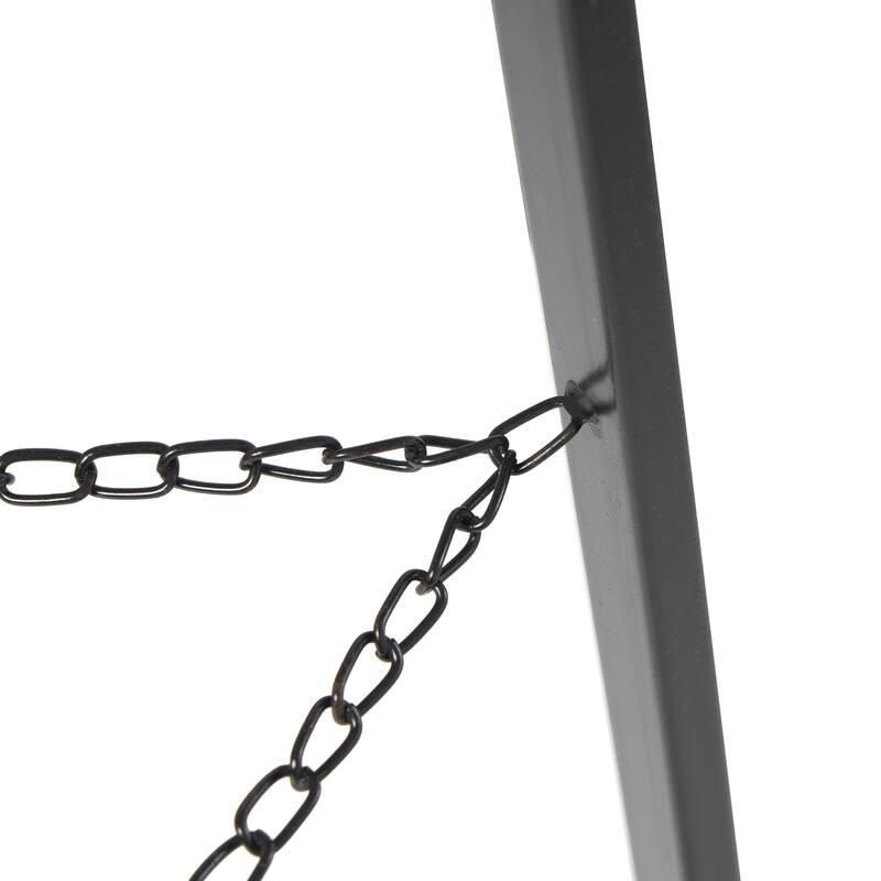 Metal Tall Adjustable 2 Tier Display Easel - Black - Roche River Decor