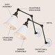 preview thumbnail 24 of 64, Rover 7" Adjustable Arm Metal LED Wall Sconce by JONATHAN Y