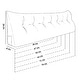 preview thumbnail 61 of 182, WOWMAX Large Reading Wedge Headboard Pillow for Bed Rest Back Support