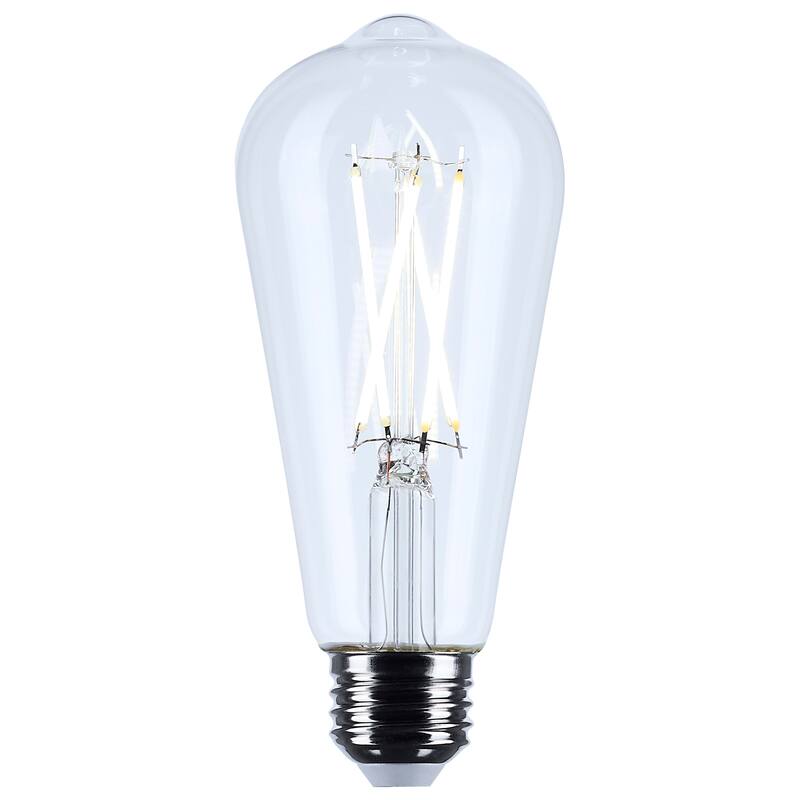 5 Watt ST19 LED Medium Base Clear 5000K CCT 120 Volt
