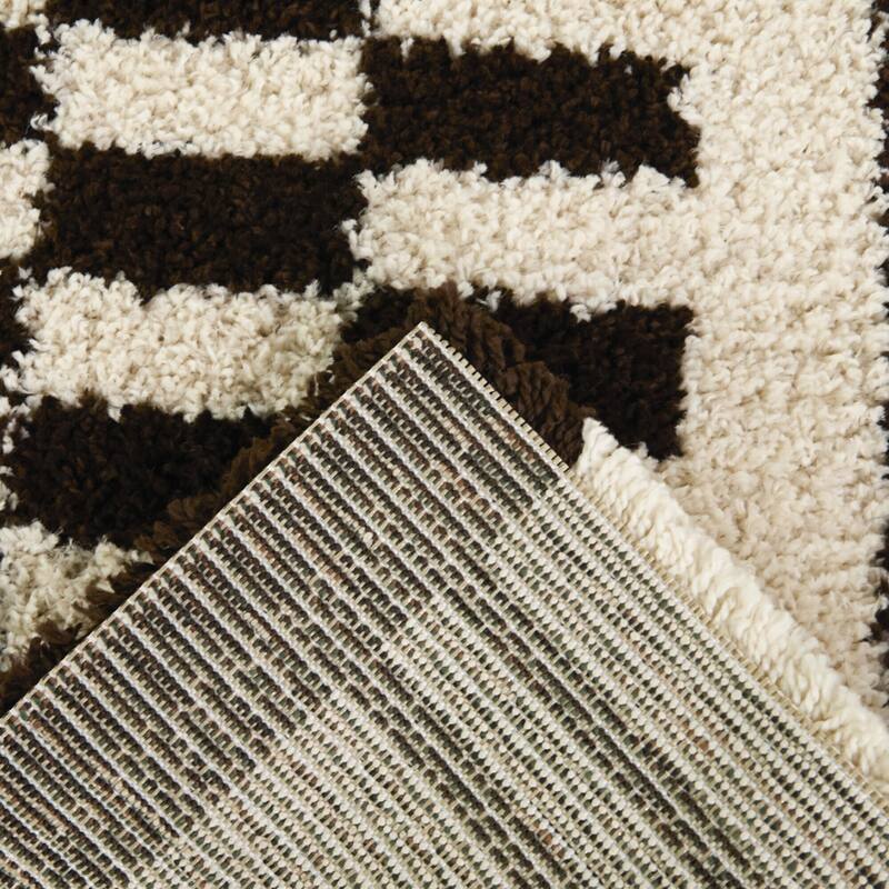 Auden Rustic Checkerboard Area Rug