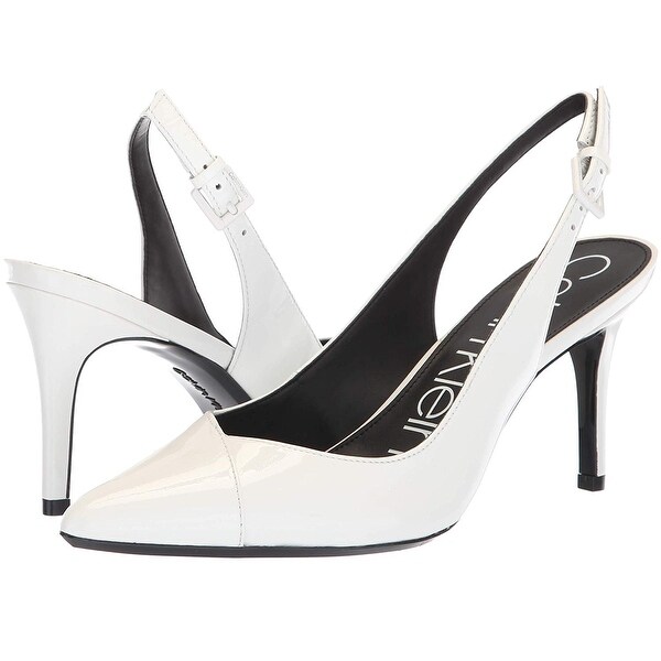 calvin klein gwenith slingback pump