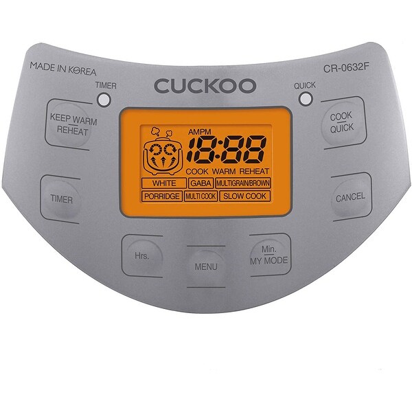 cuckoo rice cooker 0632f