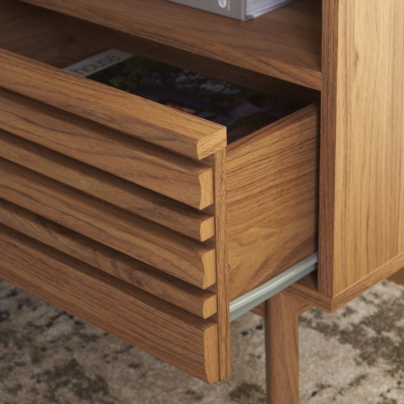SAFAVIEH Home Esma 1 Drawer 1 Shelf Nightstand