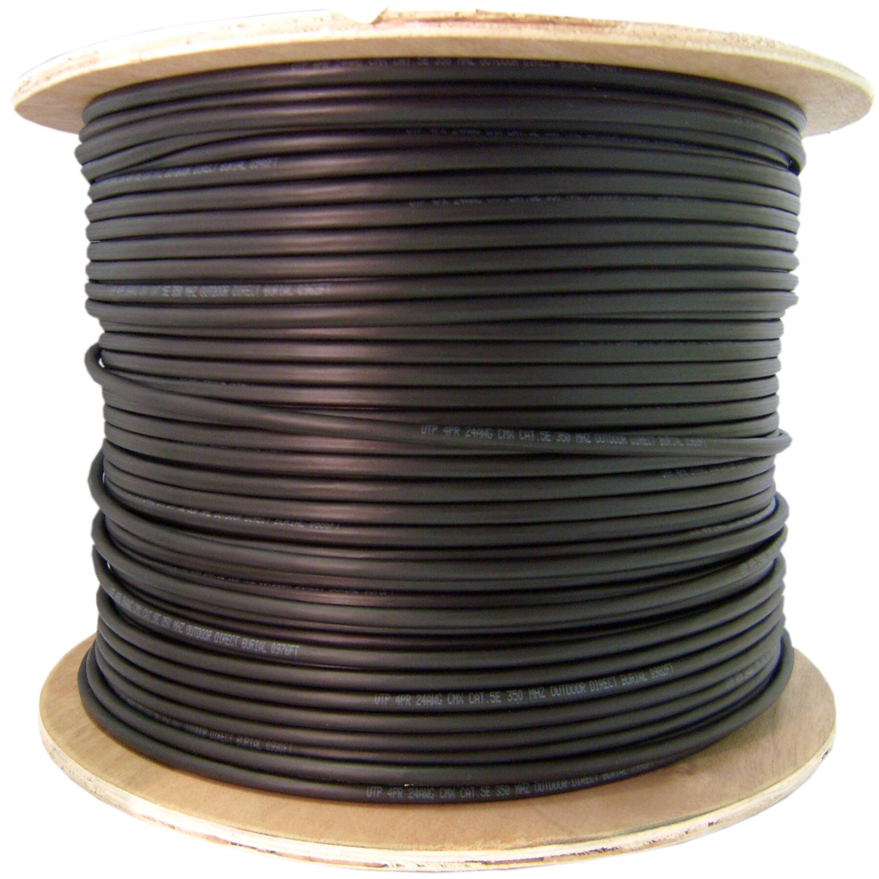 1000 Spool White, Cat6 Shielded Ethernet Cable 550MHZ STP