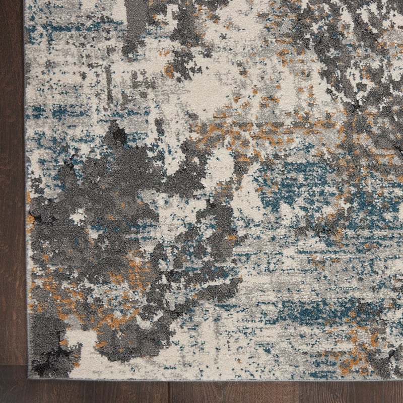 Nourison Ludlow Modern Eclectic Abstract Area Rug