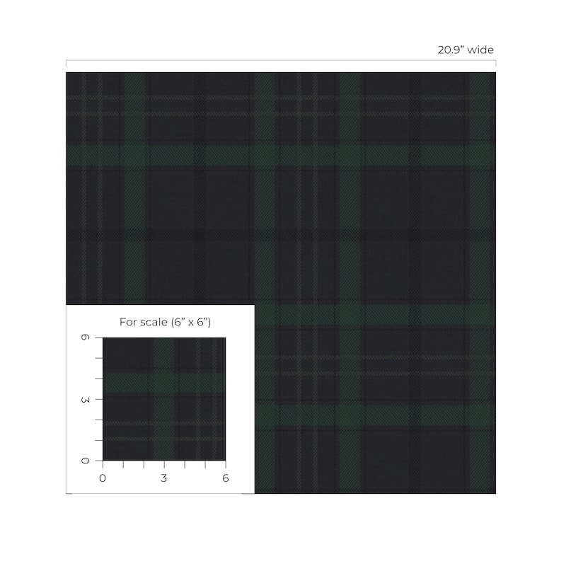 NextWall Tailor Plaid Peel and Stick Wallpaper