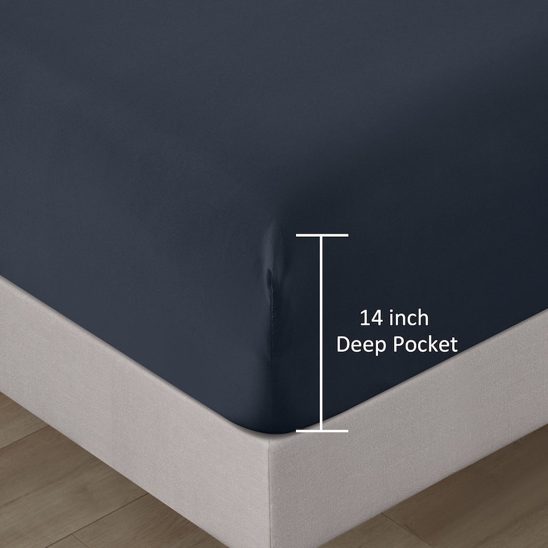 Nanshing 4-Piece Special Cooling Ultra Soft Polyester Sheet Set