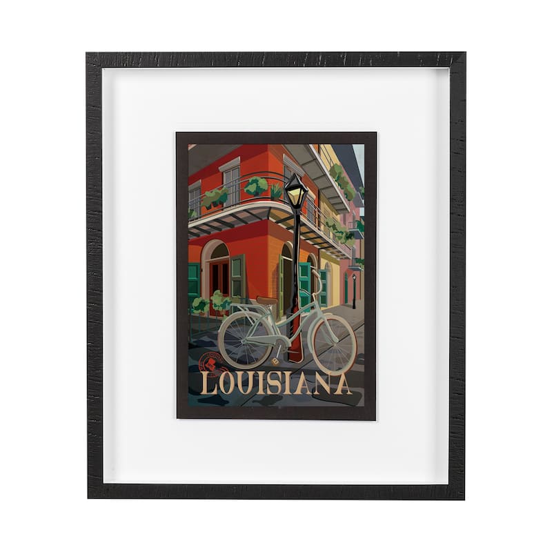 Louisiana Go (M) Framed Art Print