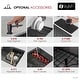 preview thumbnail 12 of 13, STYLISH 27 inch Stainless Steel 16G Workstation Sink Dura-Tek Finish