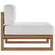 preview thumbnail 9 of 9, Upland Outdoor Patio Teak Wood 4-Piece Furniture Set