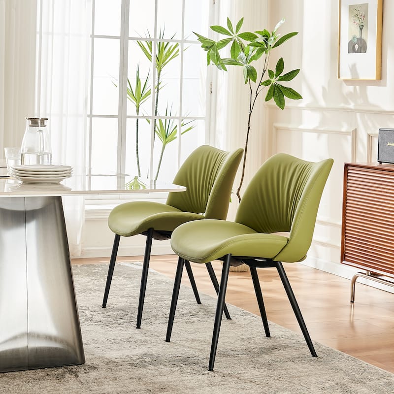 Modern Dining Kitchen Chairs Set of 2 Loads up to 300lbs