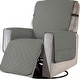 preview thumbnail 14 of 63, Subrtex Recliner Chair Cover Slipcover Reversible Protector Anti-Slip - Small Light Grey