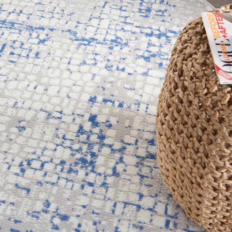 Nourison Whimsicle Modern Geometric Abstract Area Rug