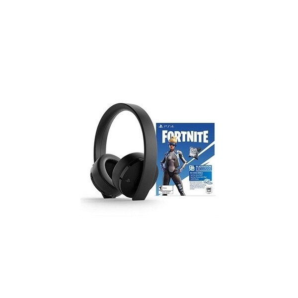 gold wireless headset ps4 fortnite bundle