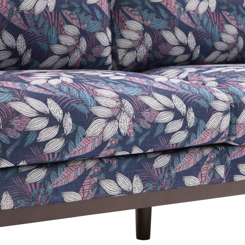 Modern Style Loveseat Sofa 75.75" Sofa Couch 2-seater Sofa with Spacious Seating Area for Living Room