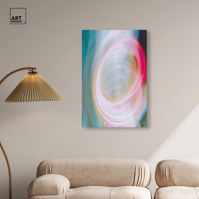Swirling Light III Canvas by Art Remedy, Gallery Wrapped