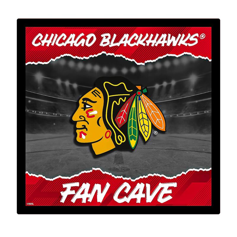 Chicago Blackhawks LED Lighted Sign
