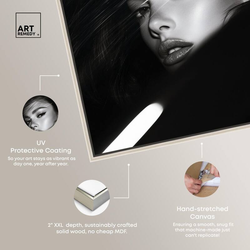 Depth of Her Eyes Canvas by Art Remedy