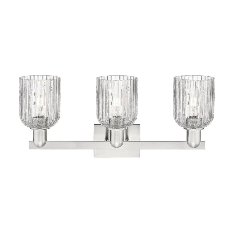 Innovations Lighting Downtown Urban - Bridal Veil - 3 Light 24" Bath Vanity Light