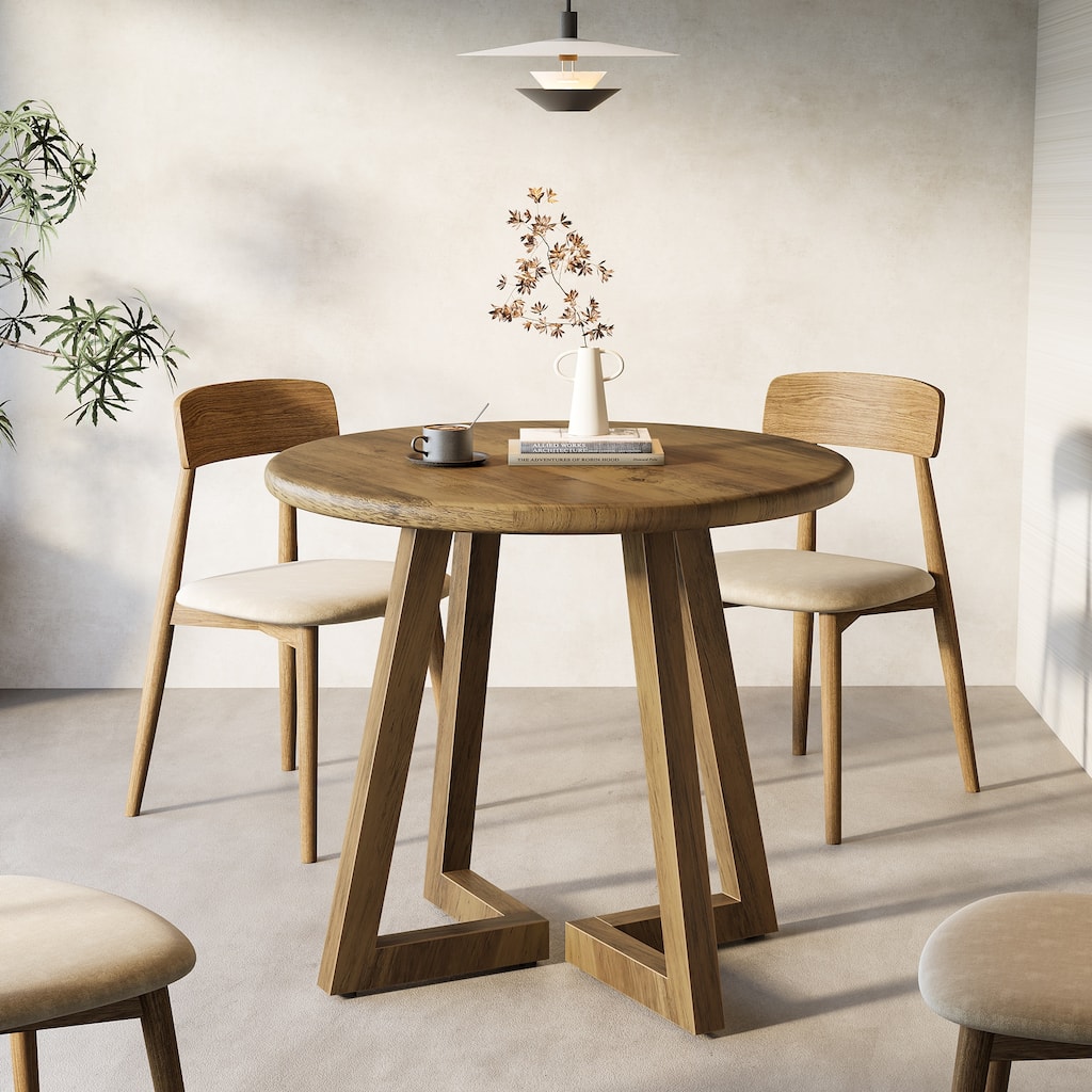 Small Round Conference Table for 4 People