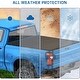 preview thumbnail 4 of 5, Hard Folding Truck Bed Tonneau Cover Compatiable with Gmc Sierra 1500 Classic&Silverado(2014-2018) 5.8 Ft Short Box w/o Rambox