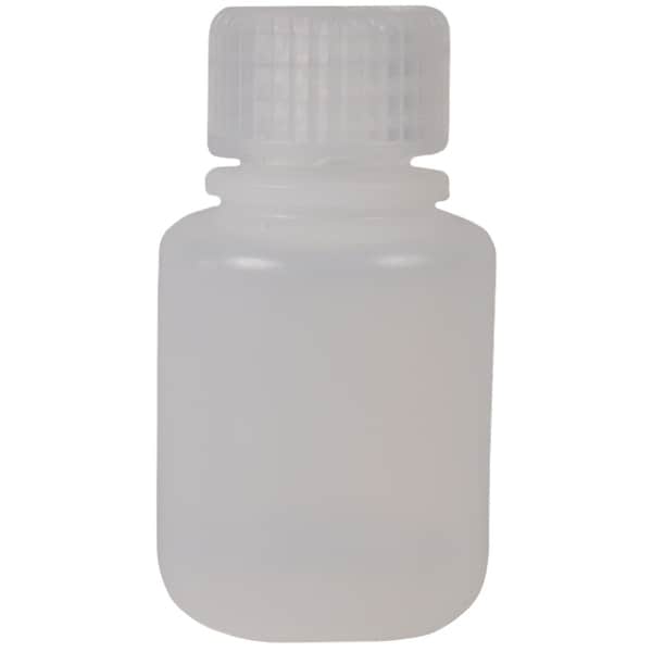 Nalgene HDPE Plastic Narrow Mouth Storage Bottle - 1 oz. - Clear - 1 oz.