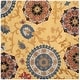 preview thumbnail 84 of 85, SAFAVIEH Handmade Blossom Nelia Modern Floral Wool Rug 6' Square - Gold/Multi