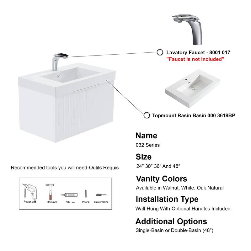 Dillon 30" Single Vanity Set