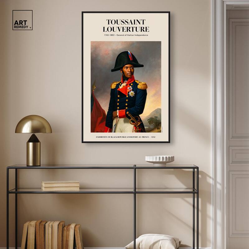 Toussant Louverture Canvas by Art Remedy