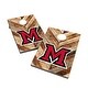 preview thumbnail 1 of 4, Miami University RedHawks 2x4 Cornhole Boards Include Carrying Case