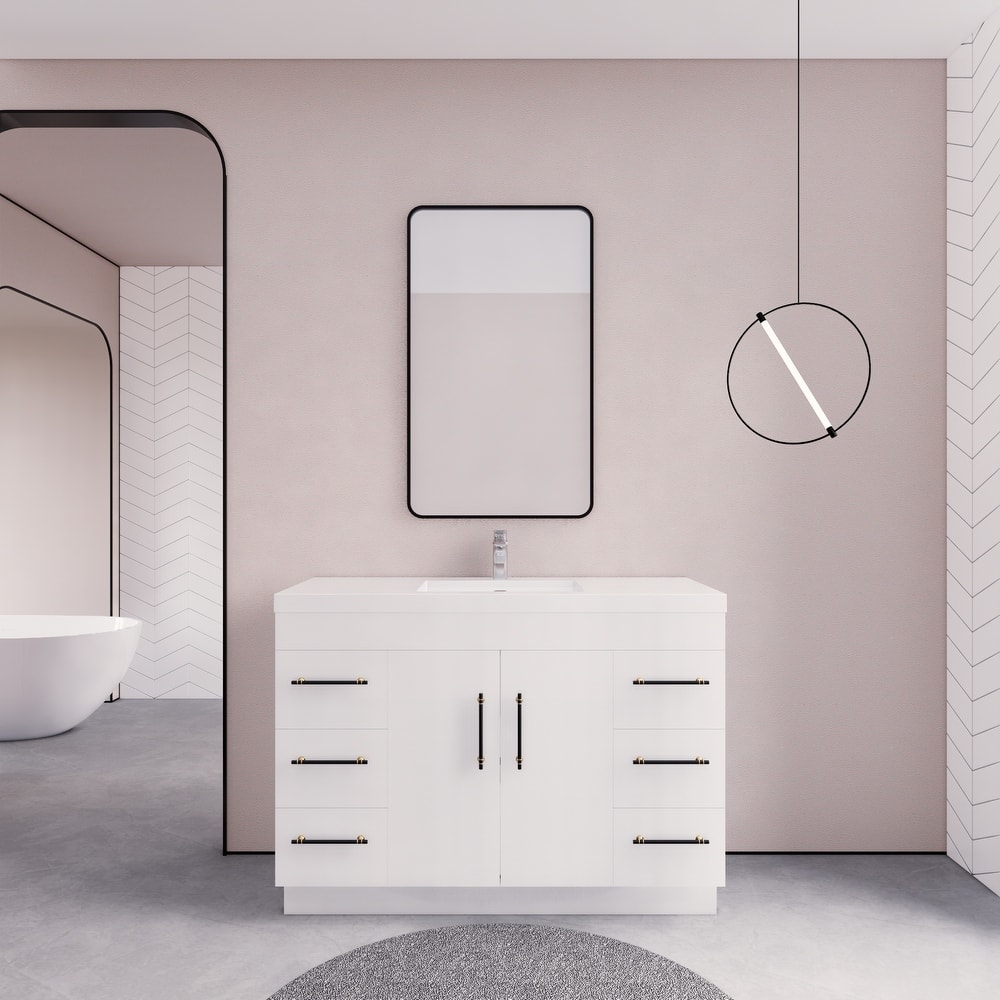 Eliza 48'' Freestanding Vanity with Single Sink