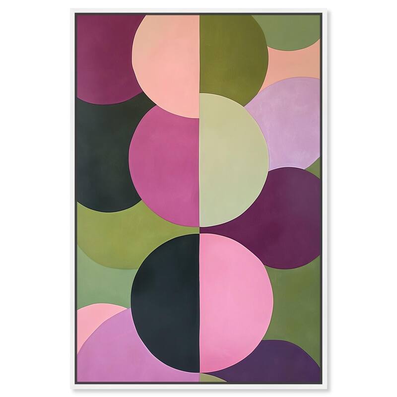Purpurea I Canvas by Art Remedy - White - 20" x 30"