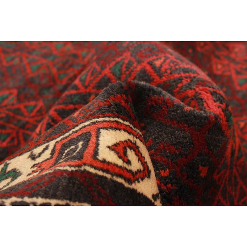 Teimani Red Rug 3'0" x 4'9" - 3'0 x 4'9