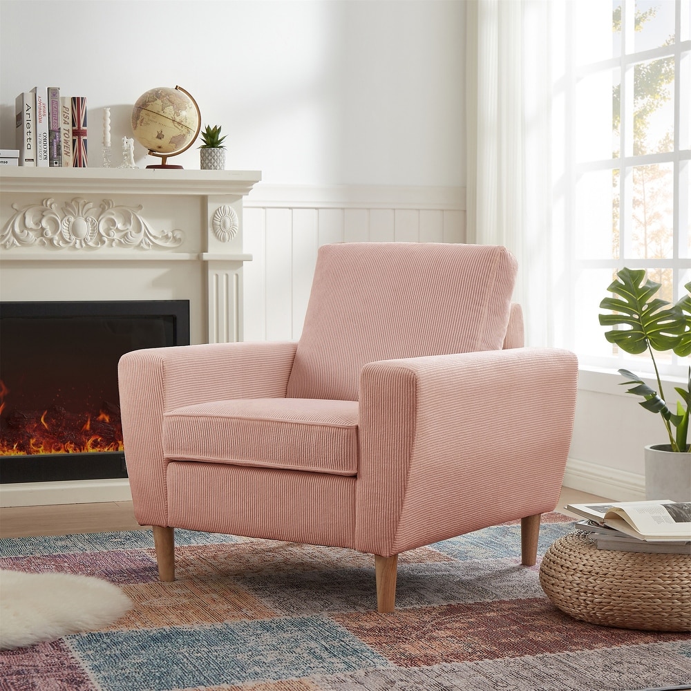 Blush pink accent hotsell chair
