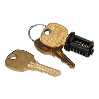 Removeable Core Lock Removable Core Lock Kit for HON Credenzas, Desks, Black - Bed Bath ...