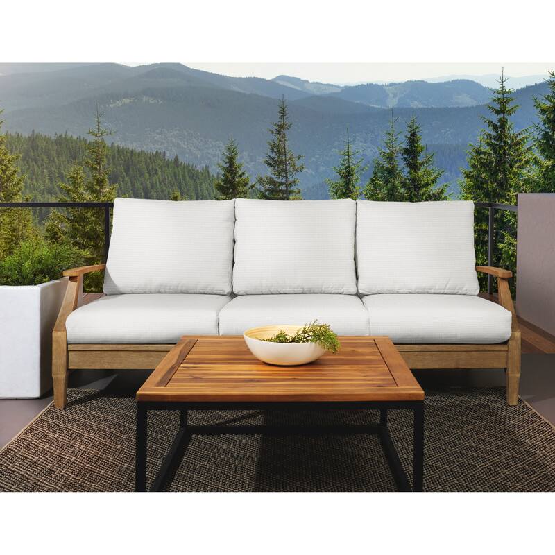 Sorra Home Outdura Outdoor Deep Seating Sofa Cushion Set