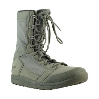 sage green military boots