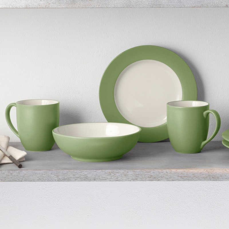 Noritake Colorwave Set Of 4 Rim Salad Plates, 8-1/4"