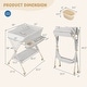 preview thumbnail 14 of 20, Babyjoy Portable Baby Diaper Changing Table with Storage Water Basin - See Details