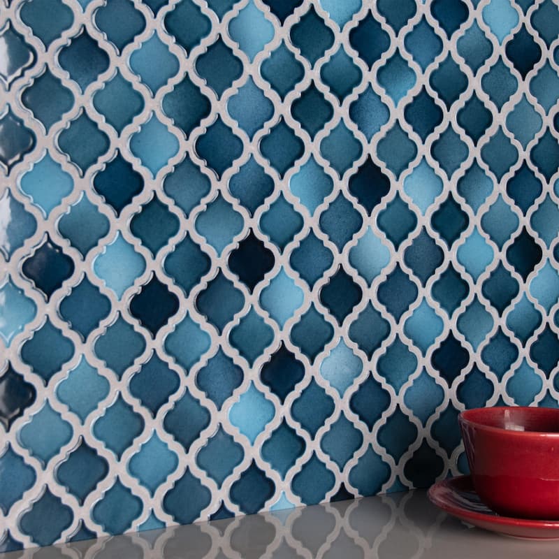 Merola Tile Hudson Tangier Glacier 12-3/8" x 12-3/8" Porcelain Floor and Wall Tile