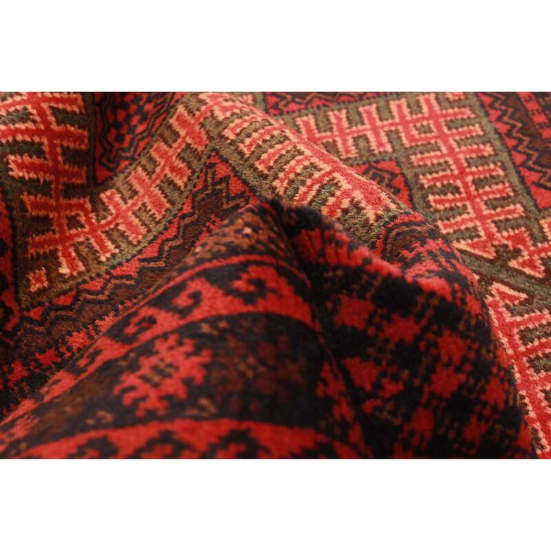 Teimani Red Rug 2'8" x 4'11" - 2'8 x 4'11