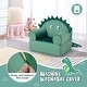 preview thumbnail 4 of 8, Costway Kids Sofa Foam Filled Armchair Dinosaur Cuddly Toddler Couch - See Details